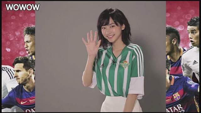 武田玲奈 Wowow Cm動画 リーガ エスパニョーラ 第37節のみどころを30秒でプレゼン ヨーイ スタート チャオ 武田玲奈 Cm Navi