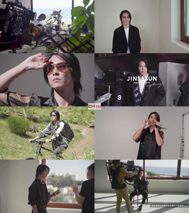 山下智久 Jins ジンズ Jins Sun Cm メイキング 自由に 新しく篇 2分30秒 山下智久 Cm Navi